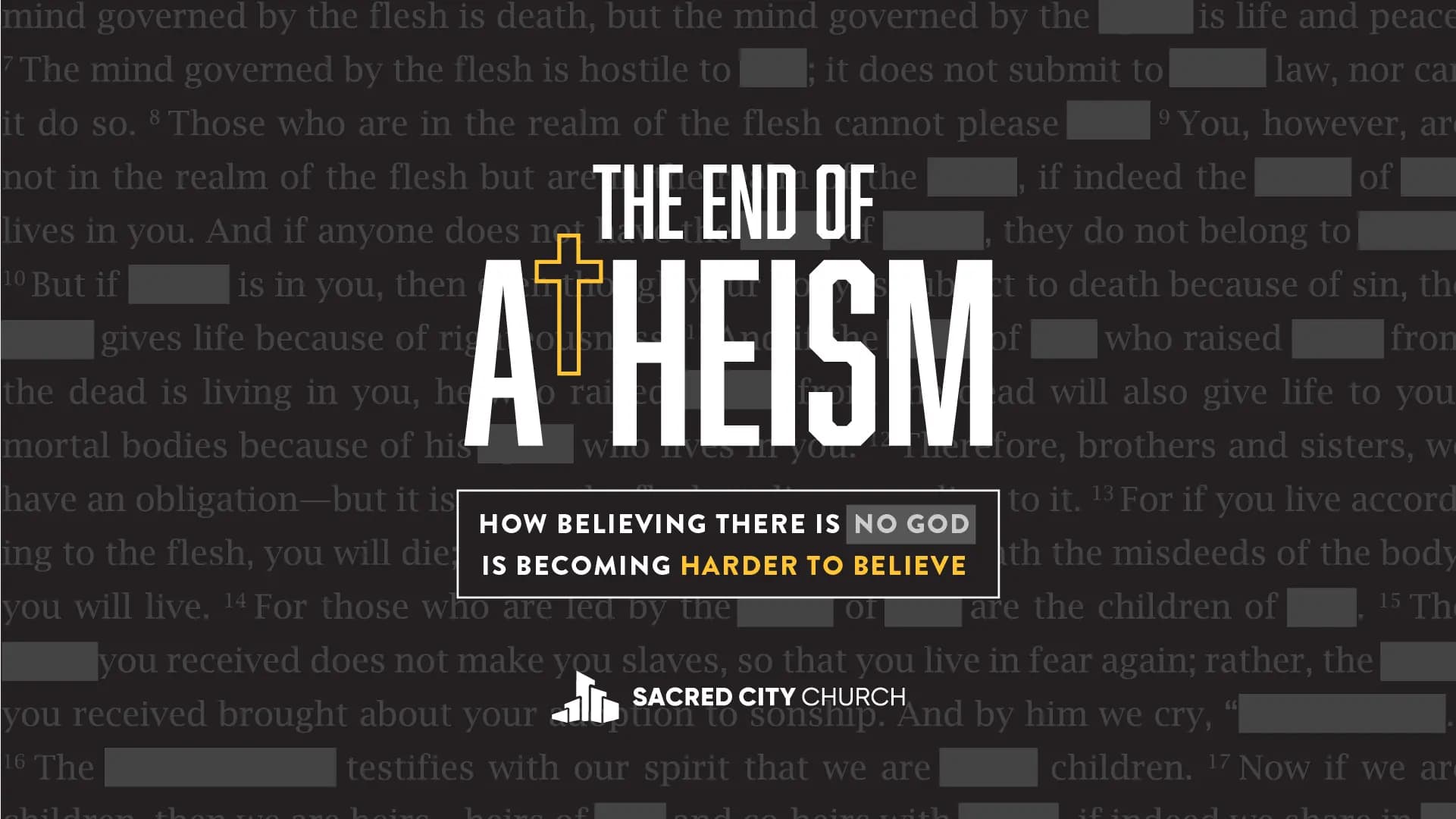 The End of Atheism: Why Believing There is No God is Becoming Harder to Believe