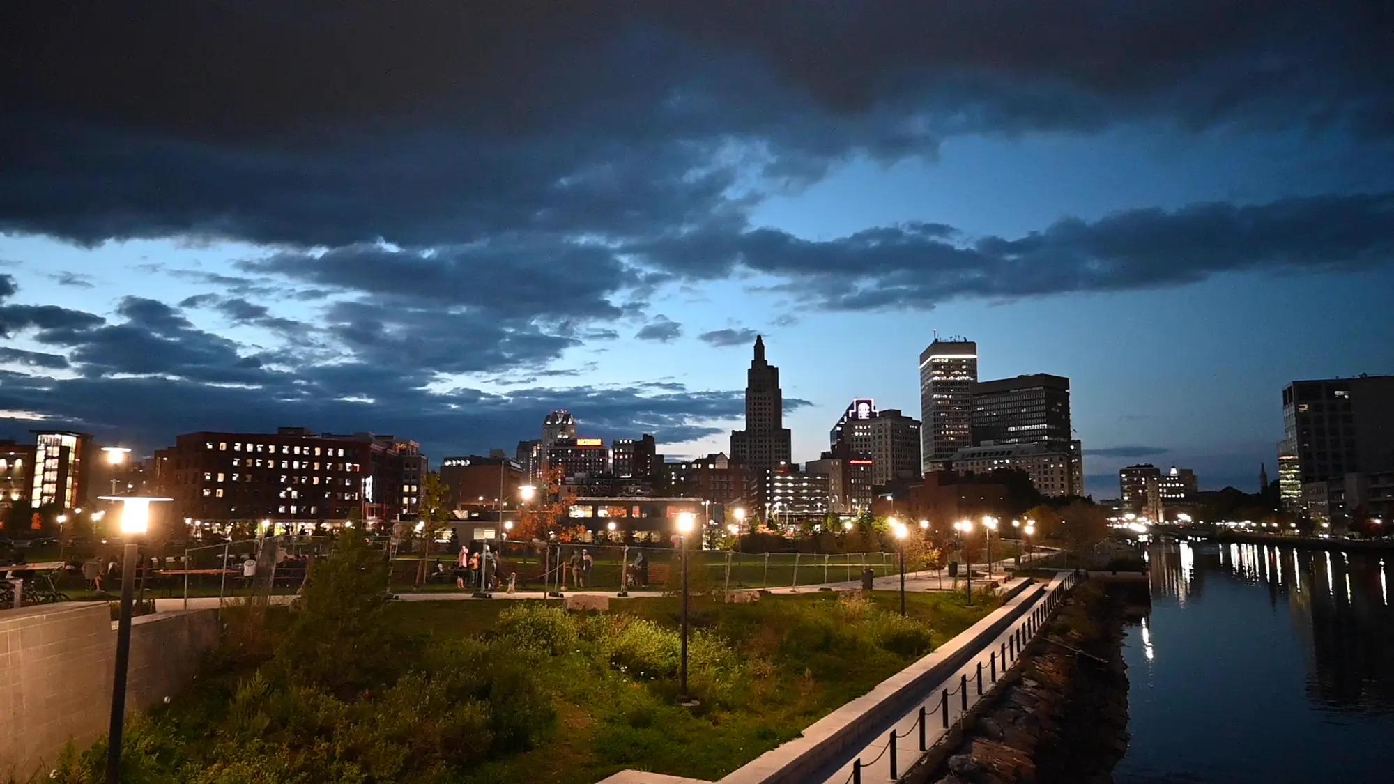 The Providence, Rhode Island skyline